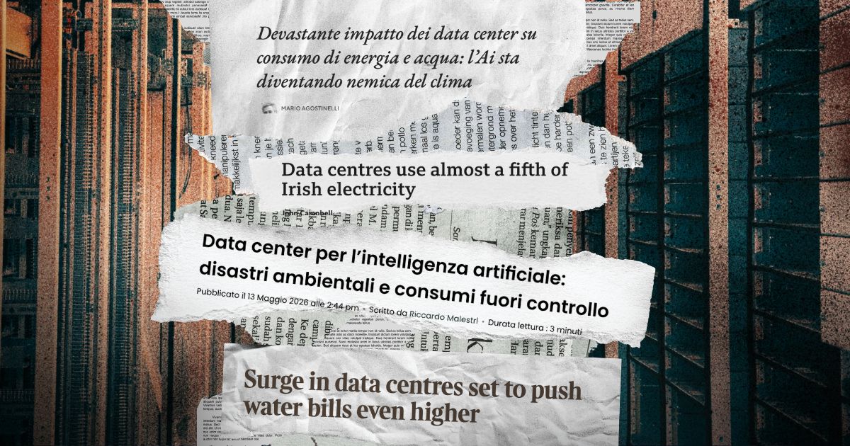 I data center devono usare energia 100% rinnovabile!