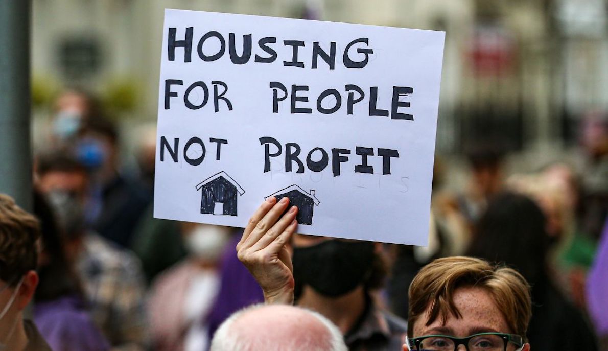 Des logements pour les personnes, pas pour le profit