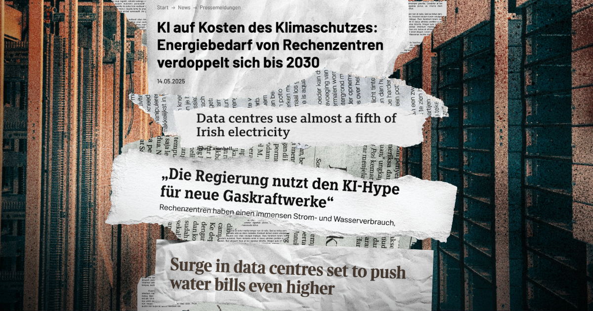Betreibt EU-Rechenzentren zu 100 % mit Erneuerbaren!