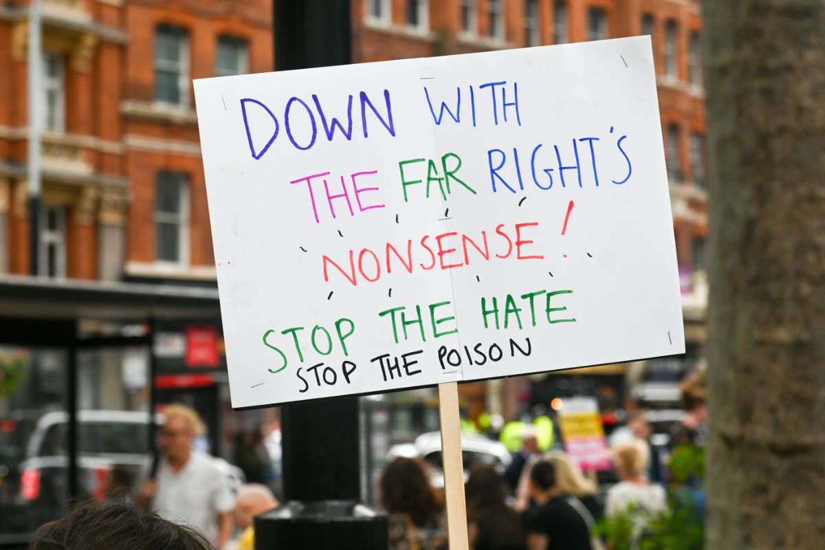 Stand against hate: Stop the far-right's attack on justice!