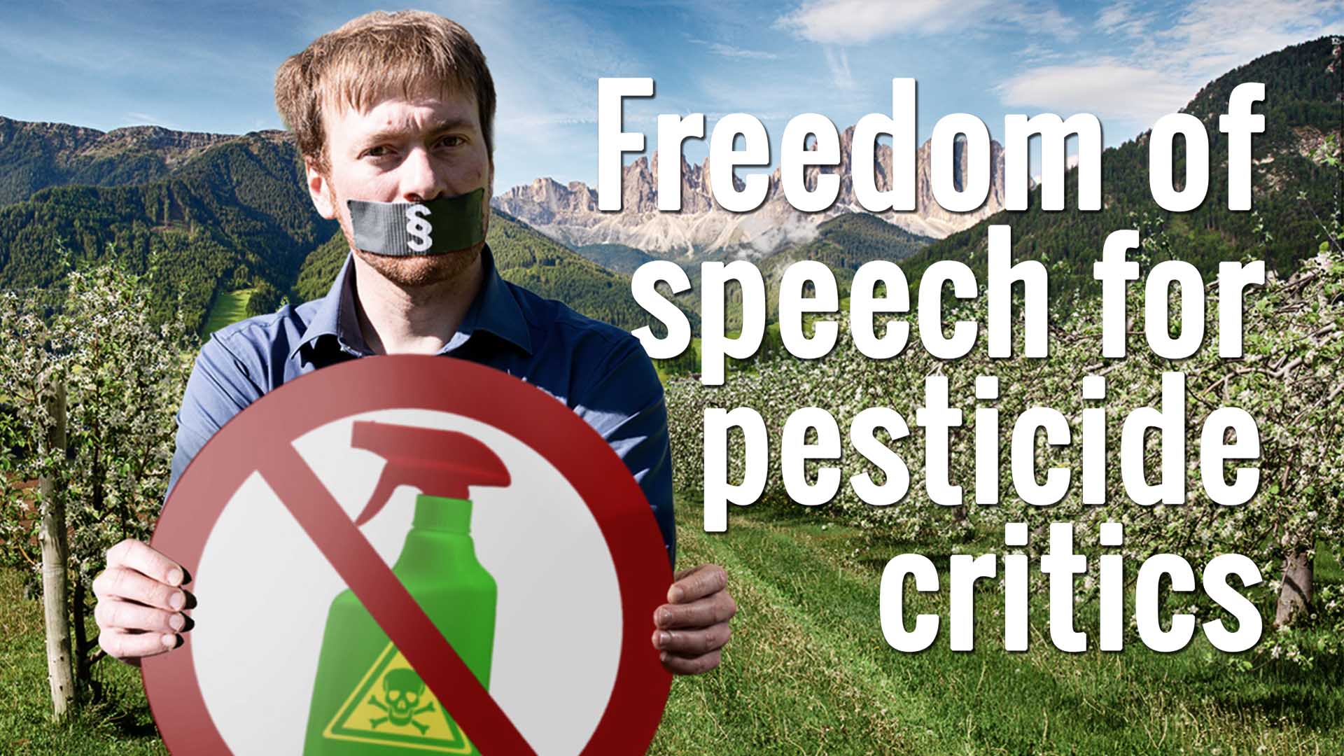 Support activists trying to stop pesticides!