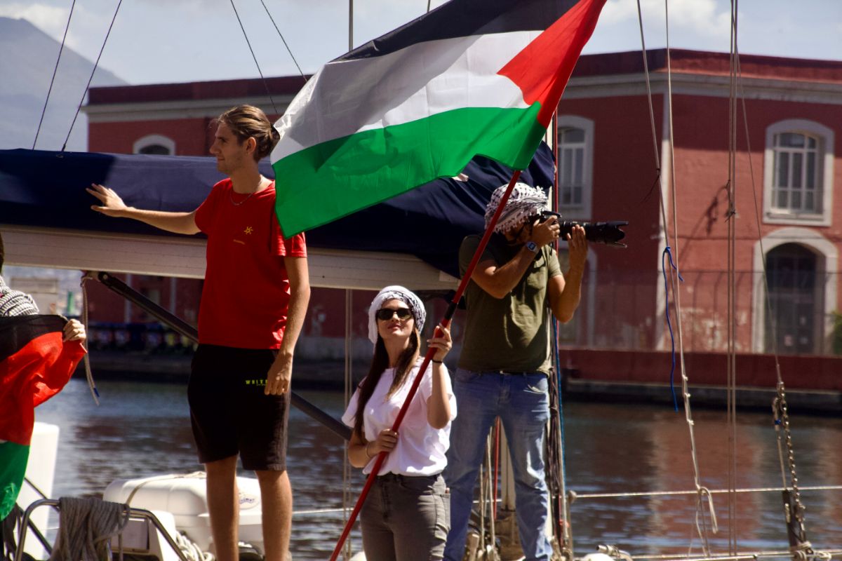 Bescherm de Global Sumud Flotilla!